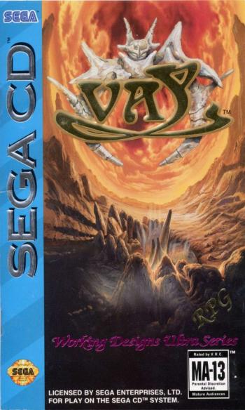 Cover Vay for Sega CD