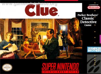 Cover Clue for Super Nintendo